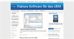 Desktop Screenshot of faktura-software.net